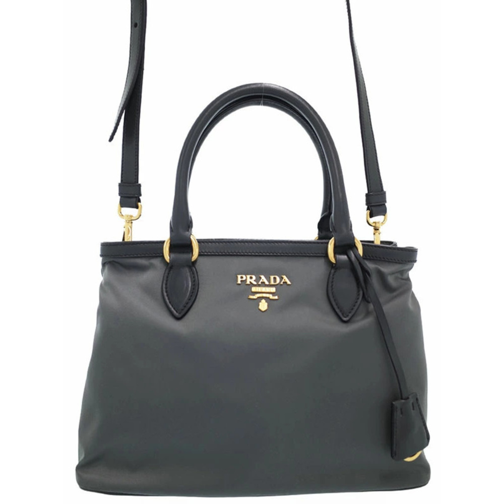 Prada Tessuto handbag black